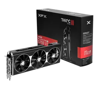 XFX RX 5700 XT 8G GDDR6 Graphics Cards for AMD RX 500 series Video Card RX5700XT-8GB HDMI DPX3 14Gbps PCI 3.0 230W
XFX RX 5700 XT 8G GDDR6 Graphics Cards for AMD RX 500 series Video Card RX5700XT-8GB HDMI DPX3 14Gbps PCI 3.0 230W
