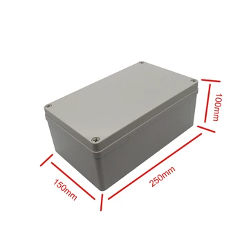 250*150*100mm with base plate Plastic Enclosure Electronic Instrument Case Electrical Project Box Outdoor Junction Box Housing
250*150*100mm with base plate Plastic Enclosure Electronic Instrument Case Electrical Project Box Outdoor Junction Box Housing