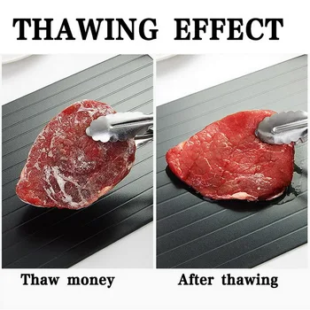 Fast Defrosting Tray Thaw Frozen Food Meat Fruit Quick Defrosting Plate Board Defrost Kitchen Gadget Tool
Fast Defrosting Tray Thaw Frozen Food Meat Fruit Quick Defrosting Plate Board Defrost Kitchen Gadget Tool