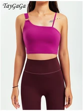 Taygaga Women's Cropped Vest на новый год 2022 Yoga Beautiful Back Corset top Seamless Quick-drying Irregular Sports Fitness Bra
Taygaga Women's Cropped Vest на новый год 2022 Yoga Beautiful Back Corset top Seamless Quick-drying Irregular Sports Fitness Bra