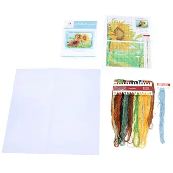 DIY Hand Knitting Count Cross Stitch Set Embroidery Set 14CT Wind Sunflower Pattern Cross Stitch 48 * 38cm Home Decoration
DIY Hand Knitting Count Cross Stitch Set Embroidery Set 14CT Wind Sunflower Pattern Cross Stitch 48 * 38cm Home Decoration