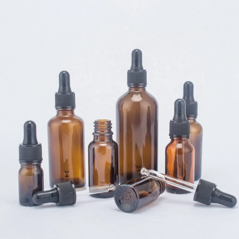 5/10/15/20/30/50ml Mini Cute Amber Small Glass Dropper Bottles Jars Essential Oil Perfume Tiny Portable Bottles Vials
5/10/15/20/30/50ml Mini Cute Amber Small Glass Dropper Bottles Jars Essential Oil Perfume Tiny Portable Bottles Vials