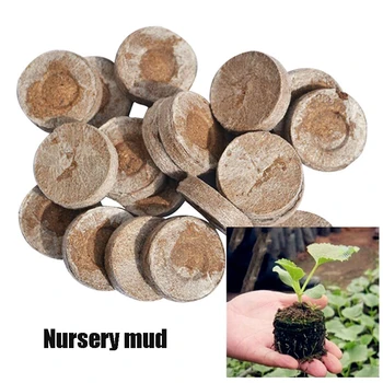 10 pieces 3cm diameter seedling mud compressed nutrient block seeded compressed mud planted soil mud gardening supplies
10 pieces 3cm diameter seedling mud compressed nutrient block seeded compressed mud planted soil mud gardening supplies