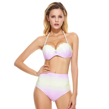 SE Brand New Push Up Bikini Set Pearls High Wasit Swimsuit Women Purple Yellow Shell Swimwear Beach Bathing Suit Strappy Biquini
SE Brand New Push Up Bikini Set Pearls High Wasit Swimsuit Women Purple Yellow Shell Swimwear Beach Bathing Suit Strappy Biquini