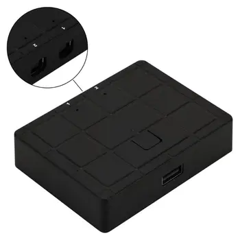 USB2.0 Hub 2In1Out USB Auto Sharing Switch Converter Splitter for PC Computer Printer Peripherals for Office Home Use
USB2.0 Hub 2In1Out USB Auto Sharing Switch Converter Splitter for PC Computer Printer Peripherals for Office Home Use