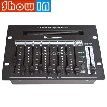 24 Channel Simple Wireless DMX Controller Console DC9V Professional DJ Disco Stage Lighting Equipment Free Shipping
24 Channel Simple Wireless DMX Controller Console DC9V Professional DJ Disco Stage Lighting Equipment Free Shipping