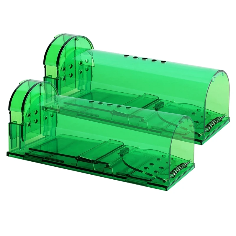 Humane Smart Mouse Trap-2 Pack No Kill, Live Catch and Release Mouse Traps-Safe Around Kids & Pets-Works for Mice Rats and Othe
Humane Smart Mouse Trap-2 Pack No Kill, Live Catch and Release Mouse Traps-Safe Around Kids & Pets-Works for Mice Rats and Othe