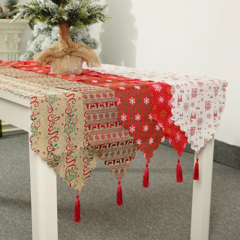 Fuwatacchi Christmas Decor Linen Printed Table Flag Tablecloth Tablecloth Placemat Xmas Decorations For Home Table Runner Flags
Fuwatacchi Christmas Decor Linen Printed Table Flag Tablecloth Tablecloth Placemat Xmas Decorations For Home Table Runner Flags
