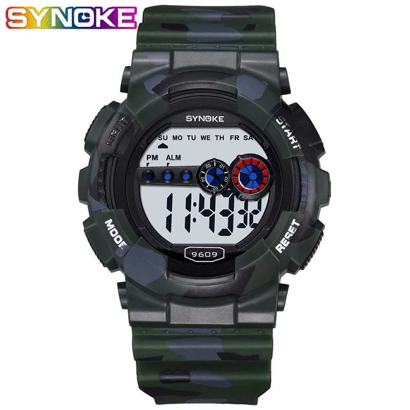 Best Selling Men's Student Sports Watch Waterproof Multi-function Alarm Big Screen Camouflage Green Outdoor Digital Watch Clock
Best Selling Men's Student Sports Watch Waterproof Multi-function Alarm Big Screen Camouflage Green Outdoor Digital Watch Clock