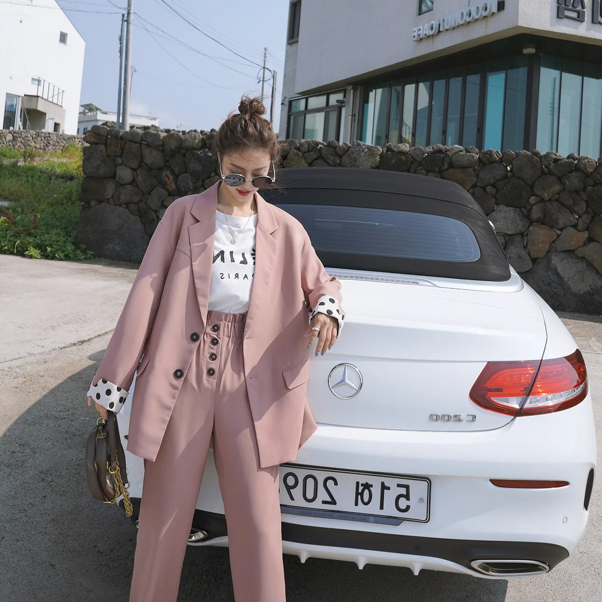 Small Suit 2020 New Style Women's Autumn Korean-style Dotted Online Celebrity CHIC Fashion Casual Loose-Fit Slimming Suit Coat
Small Suit 2020 New Style Women's Autumn Korean-style Dotted Online Celebrity CHIC Fashion Casual Loose-Fit Slimming Suit Coat