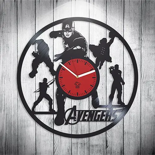 The Avengers Clock Capitan America Heroes Vinyl Record Clock Kovides Vinyl Wall Clock Home Decor
The Avengers Clock Capitan America Heroes Vinyl Record Clock Kovides Vinyl Wall Clock Home Decor