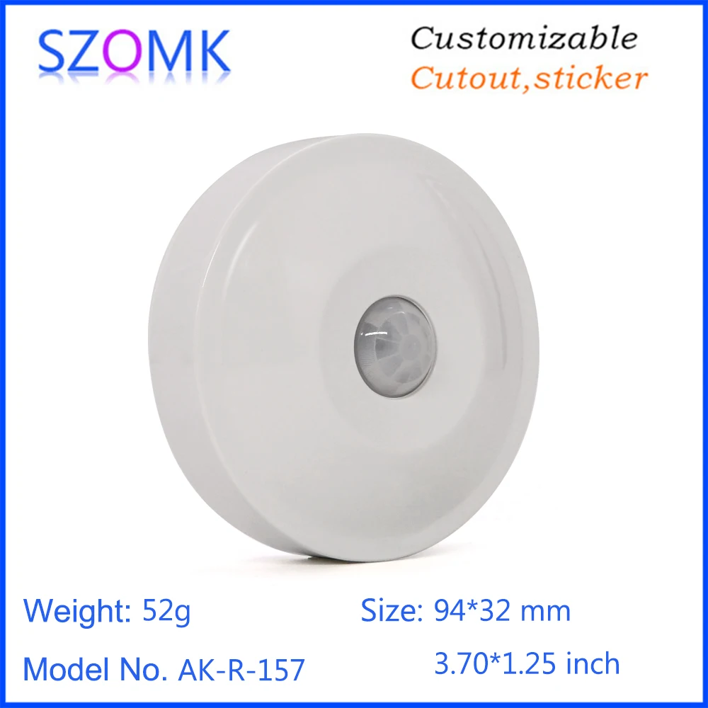 SZOMK new design round sensor box base custom access control RFID enclosure manufacturer
SZOMK new design round sensor box base custom access control RFID enclosure manufacturer