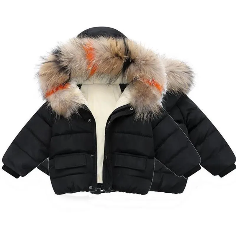 Children'sThick Warm Outerwear Coat Boy Girl Cold Winter Hooded Coat Children Cotton-Padded Clothes Boy Plush Velvet Down Jacket
Children'sThick Warm Outerwear Coat Boy Girl Cold Winter Hooded Coat Children Cotton-Padded Clothes Boy Plush Velvet Down Jacket