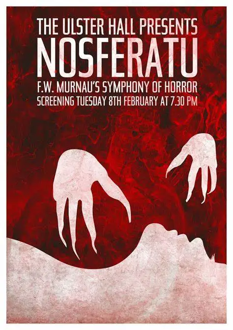Больше стилей Nosferatu 1922 классический ретро фильм ужасов художественная пленка