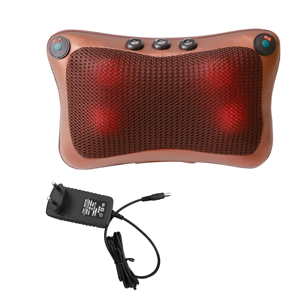 Shiatsu Massage Deep-Kneading Back Electric Neck Relaxation Pillowo Massage Devices Cushion with Heat Car Home Pillow Cushion
Shiatsu Massage Deep-Kneading Back Electric Neck Relaxation Pillowo Massage Devices Cushion with Heat Car Home Pillow Cushion