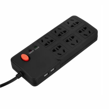 Multifunctional Platoon Protection Overload Protection Tow Wire Board 2 USB 2.0A Fast Charger 1.8M Cable Wall Multiple Socket
Multifunctional Platoon Protection Overload Protection Tow Wire Board 2 USB 2.0A Fast Charger 1.8M Cable Wall Multiple Socket