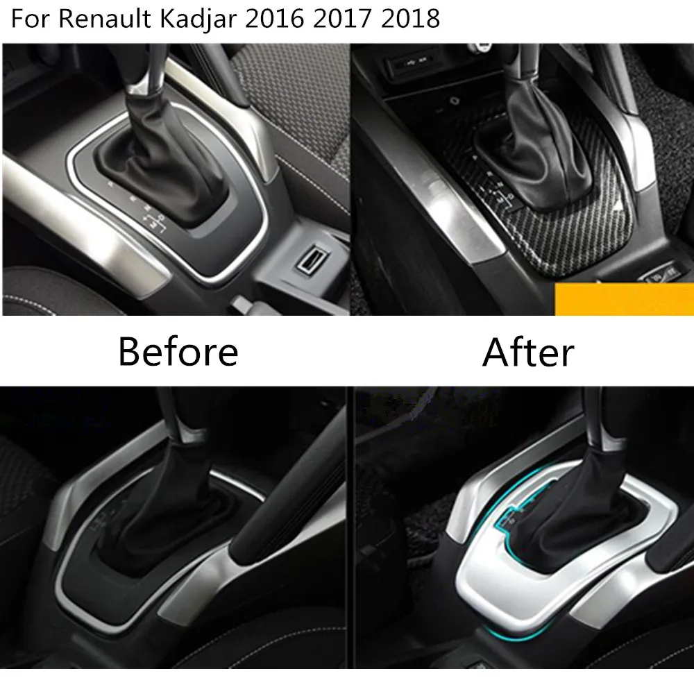 Car Cover ABS Chrome/Carbon Fibre Inner Shift Stall Paddle Cup Switch Knob Frame Trim For Renault Kadjar 2016 2017 2018 2019
Car Cover ABS Chrome/Carbon Fibre Inner Shift Stall Paddle Cup Switch Knob Frame Trim For Renault Kadjar 2016 2017 2018 2019