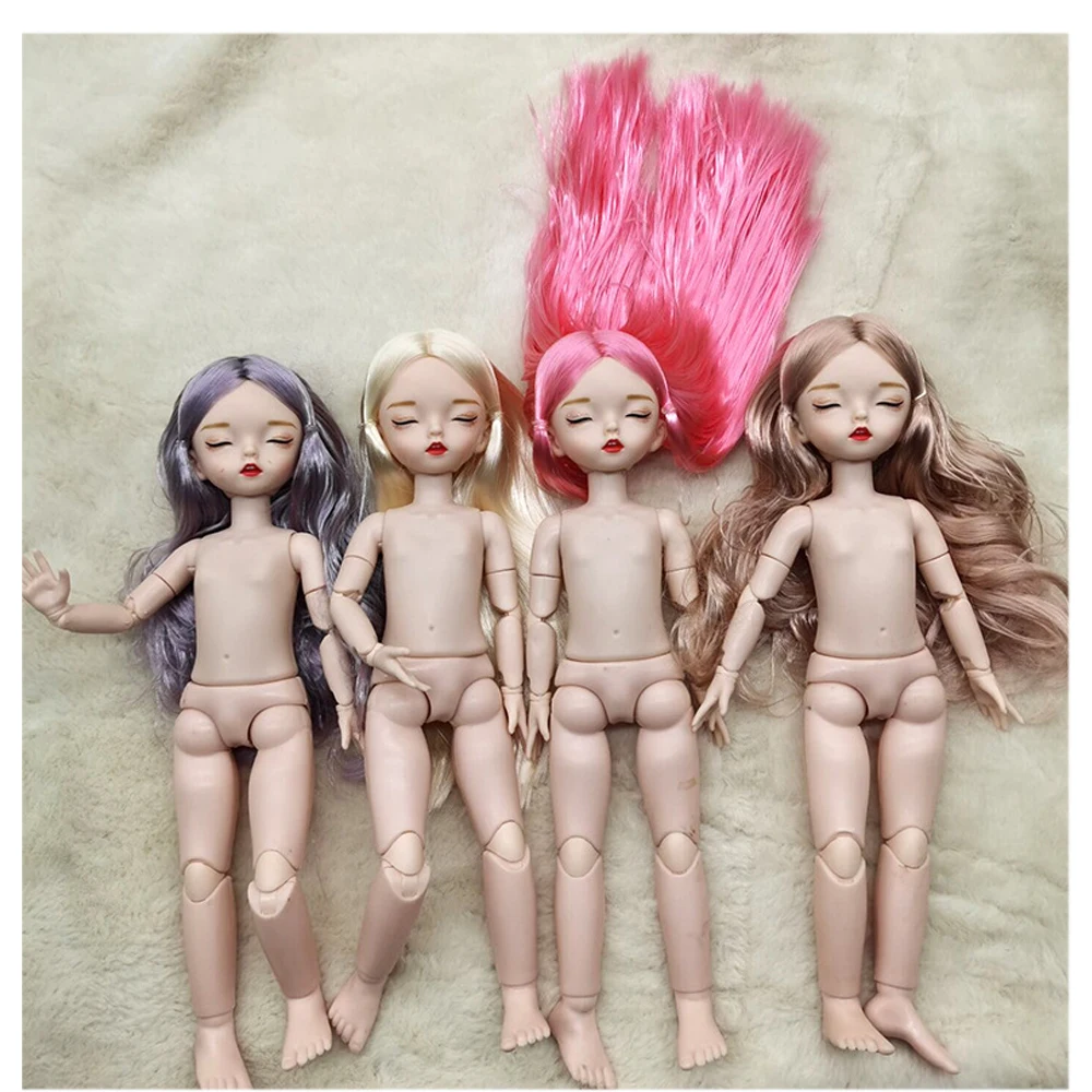 BJD Sleeping Eye doll makeup toy 28CM OB doll 21 joints White Skin Girl Birthday Gift Cute Free shipping High quality wholesale
BJD Sleeping Eye doll makeup toy 28CM OB doll 21 joints White Skin Girl Birthday Gift Cute Free shipping High quality wholesale
