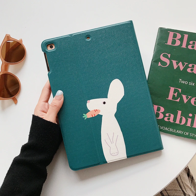 Funda for iPad 7th Generation Case Cute Rabbit Silicone Soft Back Leather Smart Case for iPad 10.2 2019 A2197 A2198 A2200 Capa
Funda for iPad 7th Generation Case Cute Rabbit Silicone Soft Back Leather Smart Case for iPad 10.2 2019 A2197 A2198 A2200 Capa