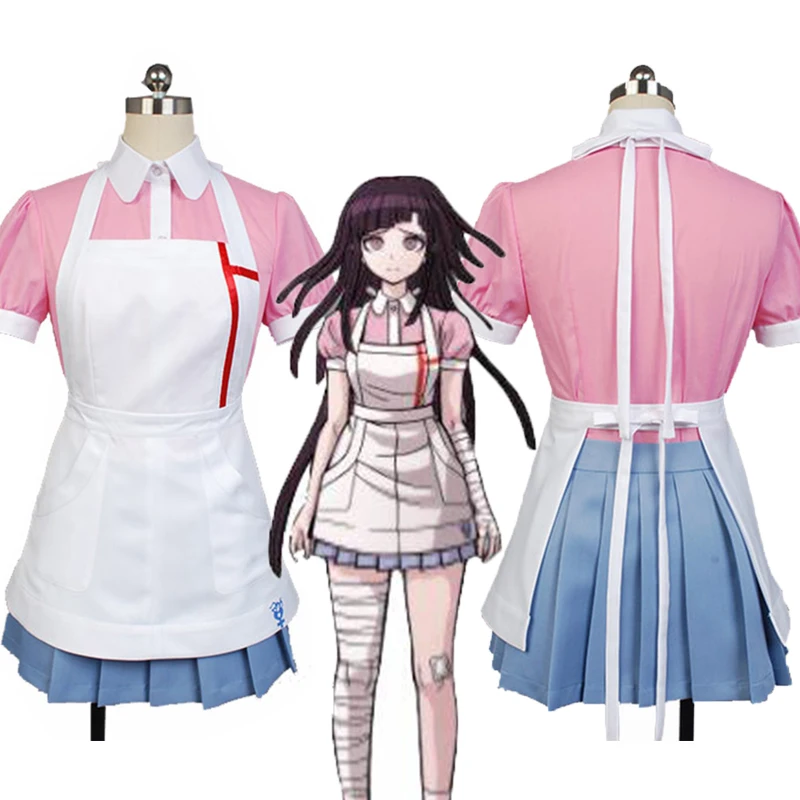 Anime Super Dangan Ronpa 2 Mikan Tsumiki Danganronpa Dress Mikan Tsumiki Cosplay Halloween Carnival Party Costumes For Women
Anime Super Dangan Ronpa 2 Mikan Tsumiki Danganronpa Dress Mikan Tsumiki Cosplay Halloween Carnival Party Costumes For Women