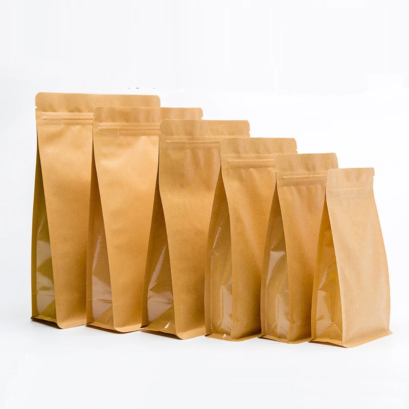 Various Sizes Thick Heat Sealable Side Guesst Large Paper Kraft Gift Bags Moistureproof Flat Bottom Brown Kraft Paper Bags 50pcs
Various Sizes Thick Heat Sealable Side Guesst Large Paper Kraft Gift Bags Moistureproof Flat Bottom Brown Kraft Paper Bags 50pcs