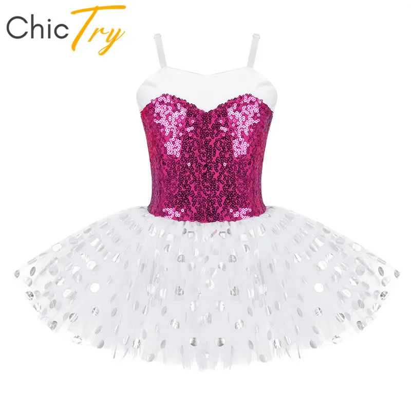 ChicTry Girls Adjustable Spaghetti Straps Sequined Gymnastics Leotard Kids Tutu Ballet Dress Competition Performance Dance Wear
ChicTry Girls Adjustable Spaghetti Straps Sequined Gymnastics Leotard Kids Tutu Ballet Dress Competition Performance Dance Wear