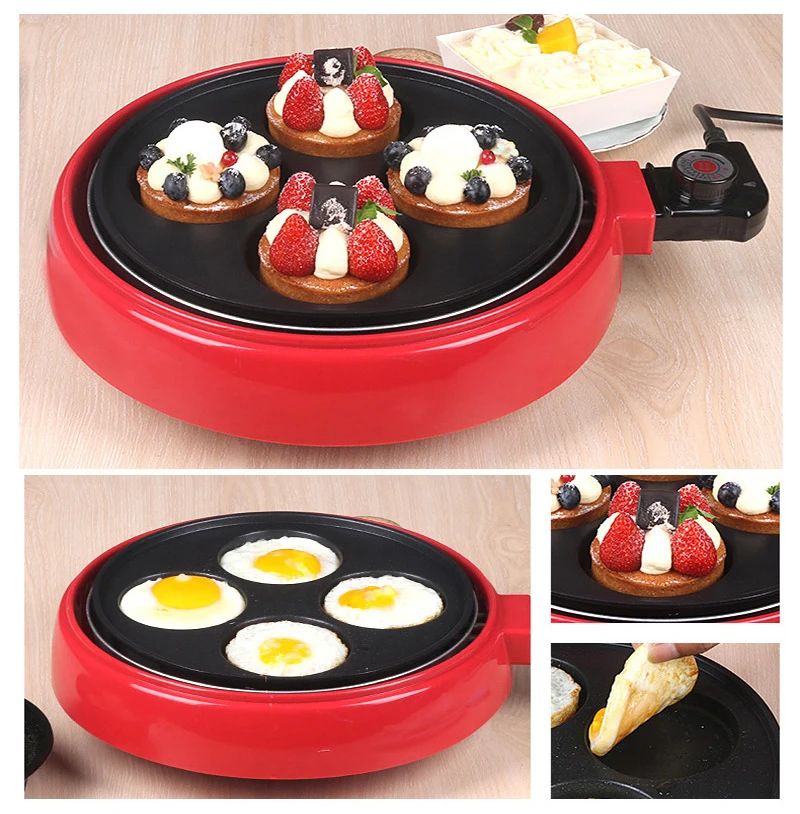 Electric eggs Crepe Maker Pie Pancake Baking Machine Non-stick Egg Cooker Stove Eggs Omelet Frying Pan Breakfast Grill EU
Electric eggs Crepe Maker Pie Pancake Baking Machine Non-stick Egg Cooker Stove Eggs Omelet Frying Pan Breakfast Grill EU