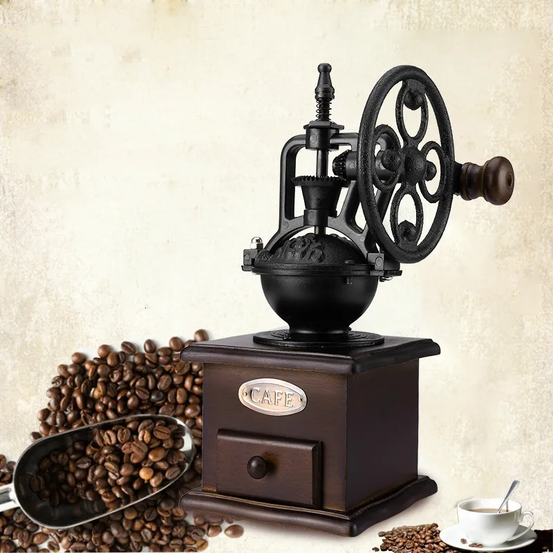 Ferris Wheel Design Vintage Manual Coffee Grinder With Ceramic Movement Retro Wooden Coffee Mill For Home Decoration
Ferris Wheel Design Vintage Manual Coffee Grinder With Ceramic Movement Retro Wooden Coffee Mill For Home Decoration
