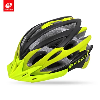 NUCKILY Cycling Helmet In-mold Design Super Light Road Bike Bicycle Helmet Breathable MTB Mountain Cascos Ciclismo 4 Colors PB06
NUCKILY Cycling Helmet In-mold Design Super Light Road Bike Bicycle Helmet Breathable MTB Mountain Cascos Ciclismo 4 Colors PB06