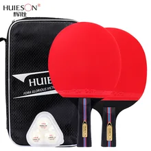 1 Set Table Tennis Bat 7 Layers Wood Racket Long Short Handle Ping Pong Paddle Pimples In With Bag For Beginners Daily Training
1 Set Table Tennis Bat 7 Layers Wood Racket Long Short Handle Ping Pong Paddle Pimples In With Bag For Beginners Daily Training