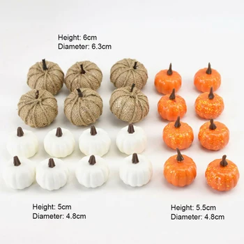 22pcs Small Pumpkin Foam Mini DIY Artificial Handwork Halloween Party Decor Prop Thanksgiving Ornament
22pcs Small Pumpkin Foam Mini DIY Artificial Handwork Halloween Party Decor Prop Thanksgiving Ornament