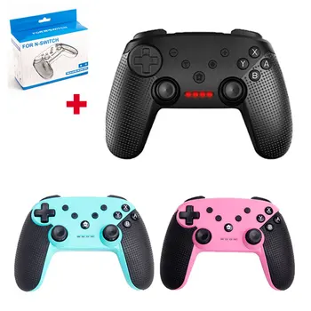 Bluetooth Gamepad Wireless Joystick for Nintend Switch Pro NS-Switch Pro NFC Gamepad Game joystick Controller with 6-Axis Handle
Bluetooth Gamepad Wireless Joystick for Nintend Switch Pro NS-Switch Pro NFC Gamepad Game joystick Controller with 6-Axis Handle