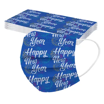 10PC Kids Mouth Cover Breathable 2021 Happy New Years Disposable 3 Layer Non-woven Breathable Dustproof Face Masks Mondkapjes
10PC Kids Mouth Cover Breathable 2021 Happy New Years Disposable 3 Layer Non-woven Breathable Dustproof Face Masks Mondkapjes