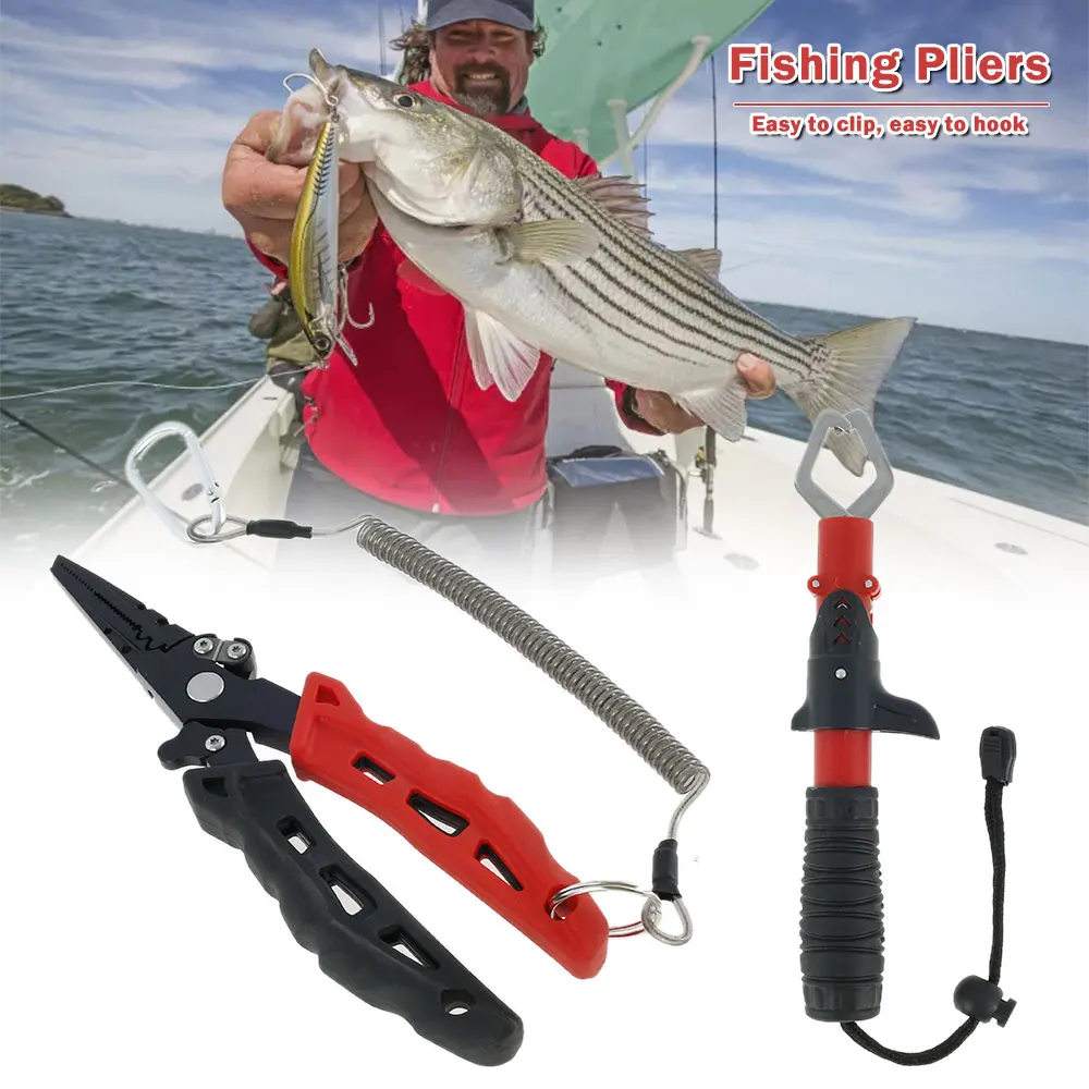 Fishing Plier Scissor Braid Line Lure Cutter Hook Remover etc. Fishing Tackle Tool Cutting Fish Use Tongs Stainless Steel Plier
Fishing Plier Scissor Braid Line Lure Cutter Hook Remover etc. Fishing Tackle Tool Cutting Fish Use Tongs Stainless Steel Plier