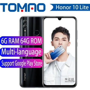 Honor 10 Lite MobilePhone 4GB 64GB 6.21 inch Android 9.0 Kirin 710 Octa Core 6.21 inch 2340*1080P 24MP Front Camera OTA Update
Honor 10 Lite MobilePhone 4GB 64GB 6.21 inch Android 9.0 Kirin 710 Octa Core 6.21 inch 2340*1080P 24MP Front Camera OTA Update