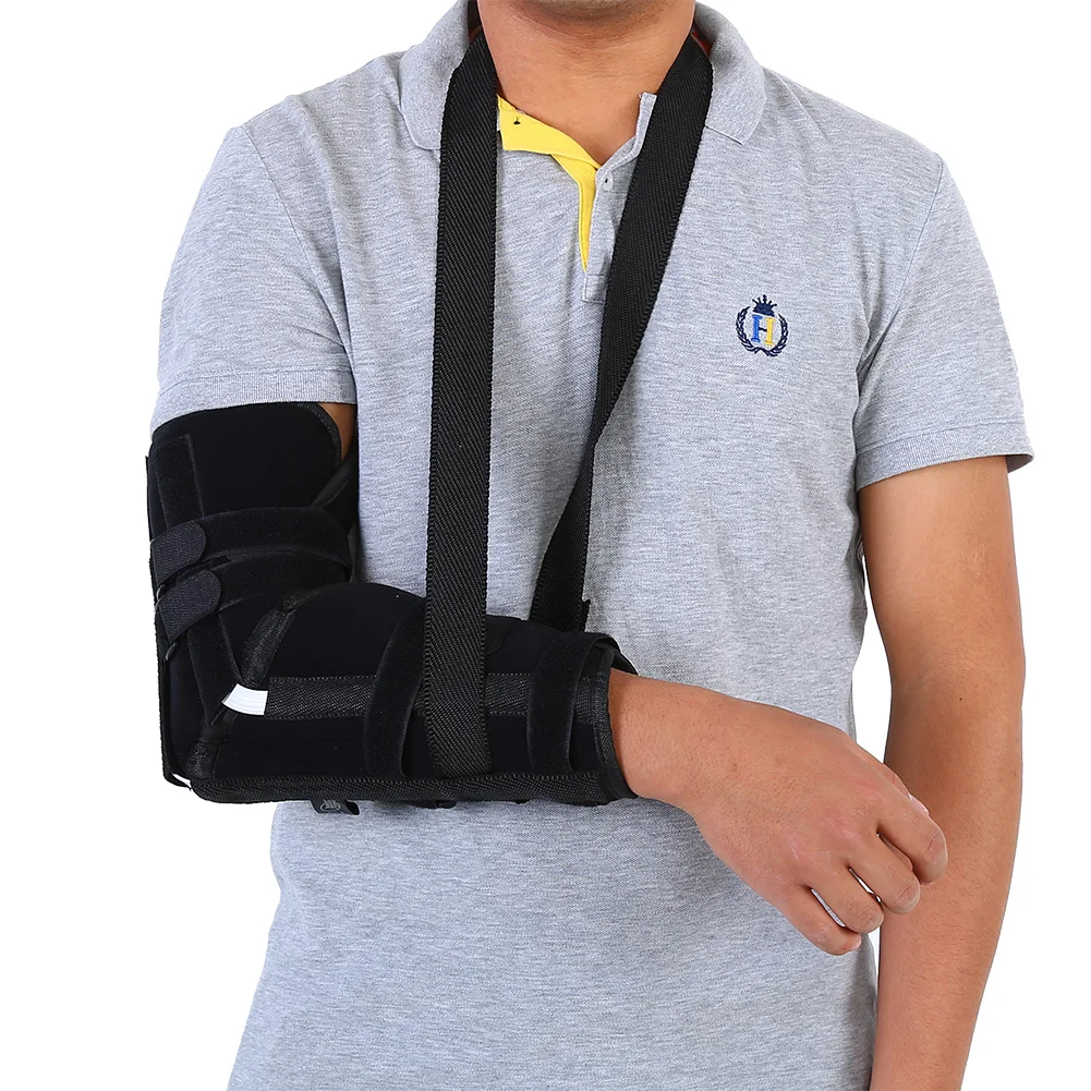 Household Arm Orthosis Elbow Joint Sling Fracture Fixed Rehabilitation Support Right Arm Protector Length Adjustable S Corrector
Household Arm Orthosis Elbow Joint Sling Fracture Fixed Rehabilitation Support Right Arm Protector Length Adjustable S Corrector