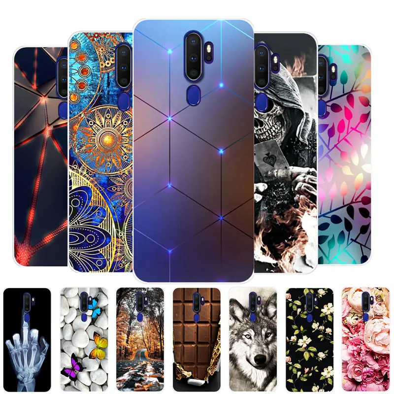 Для OPPO A9 2020 чехол с силиконовой росписью ТПУ мягкий для телефона CPH1937 OPPOA9 A 9 A91 A92