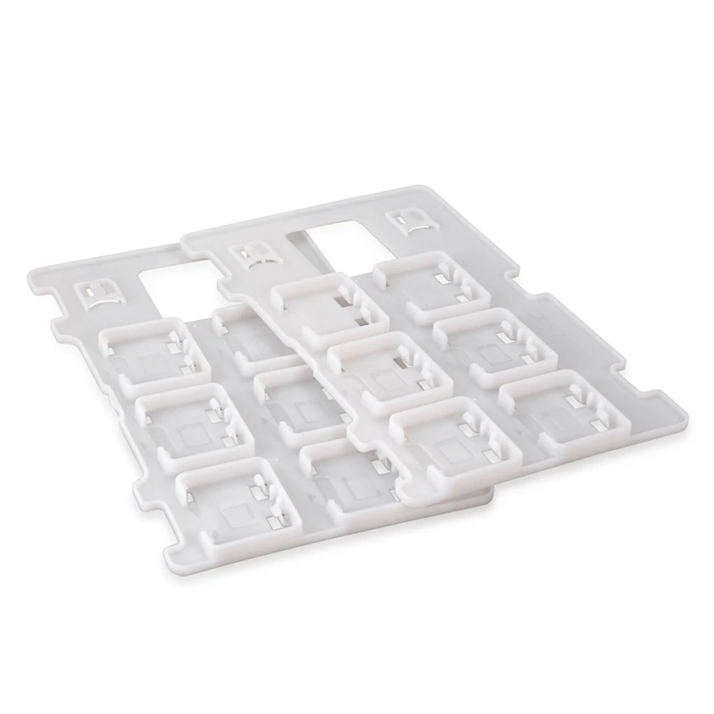 2Pcs 6 in 1 Expansion Game Card Slots Storage Box Game Console TF Memory Card Container for Nitend Switch
2Pcs 6 in 1 Expansion Game Card Slots Storage Box Game Console TF Memory Card Container for Nitend Switch
