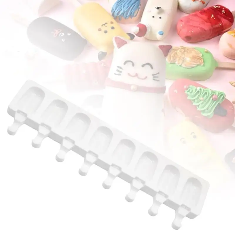 Freezer Ice Cream Makers Mold Popsicle Molds Silicone Ice Cube Tray Diy Reusable Icecream Form Lolly Cake Kitchen Tool
Freezer Ice Cream Makers Mold Popsicle Molds Silicone Ice Cube Tray Diy Reusable Icecream Form Lolly Cake Kitchen Tool