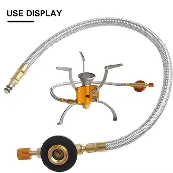Portable Stove Catheter Burner Valve Silver Camping Parts Hot Pot Outdoor Burner Extension Tube Practical Cookware
Portable Stove Catheter Burner Valve Silver Camping Parts Hot Pot Outdoor Burner Extension Tube Practical Cookware