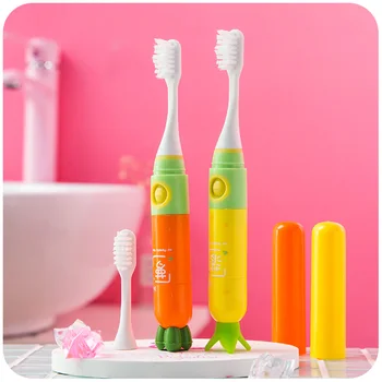 Electric Toothbrush for Children Gum Care Sonic Wave Oral Health Soft Tooth Brush Battery Powered Replaceable Brush Heads
Electric Toothbrush for Children Gum Care Sonic Wave Oral Health Soft Tooth Brush Battery Powered Replaceable Brush Heads