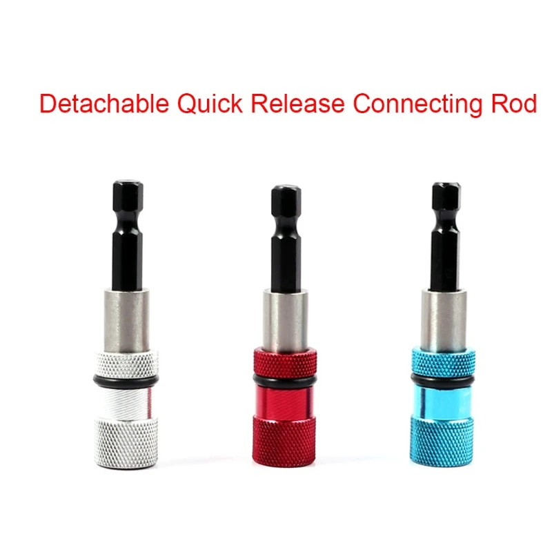 3pcs 1/4" Hex Shank Quick Release Electric Drill Magnetic Screwdriver Bit Holder Connecting Rod
3pcs 1/4" Hex Shank Quick Release Electric Drill Magnetic Screwdriver Bit Holder Connecting Rod