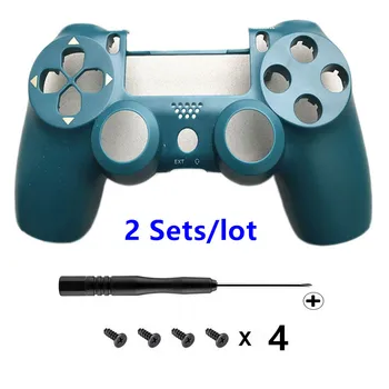 2 Sets Green Front Housing Shell Case, Faceplate Cover Replacement Kit for Playstation 4 Pro PS4 Pro JDM 040 JDS 040 Controller
2 Sets Green Front Housing Shell Case, Faceplate Cover Replacement Kit for Playstation 4 Pro PS4 Pro JDM 040 JDS 040 Controller