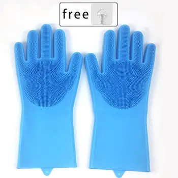 GEJIGEMI Silica Gel Dishwash Gloves Magic Gloves Kitchen Cleaning Gloves Multifunctional a pair of gloves
GEJIGEMI Silica Gel Dishwash Gloves Magic Gloves Kitchen Cleaning Gloves Multifunctional a pair of gloves