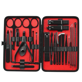 23 Pieces of Black Stainless Steel Nail Clippers Nail Clippers Nail Clippers Manicure Manicure Tool Set
23 Pieces of Black Stainless Steel Nail Clippers Nail Clippers Nail Clippers Manicure Manicure Tool Set