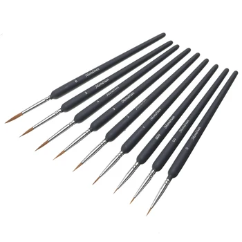 9Pcs/10Pcs/Set Paint Brush Pen 000-7 Paint Brush Watercolor Sketched Line Pen Drawing Stylus Watercolor Paint Brush Weasel Hair
9Pcs/10Pcs/Set Paint Brush Pen 000-7 Paint Brush Watercolor Sketched Line Pen Drawing Stylus Watercolor Paint Brush Weasel Hair