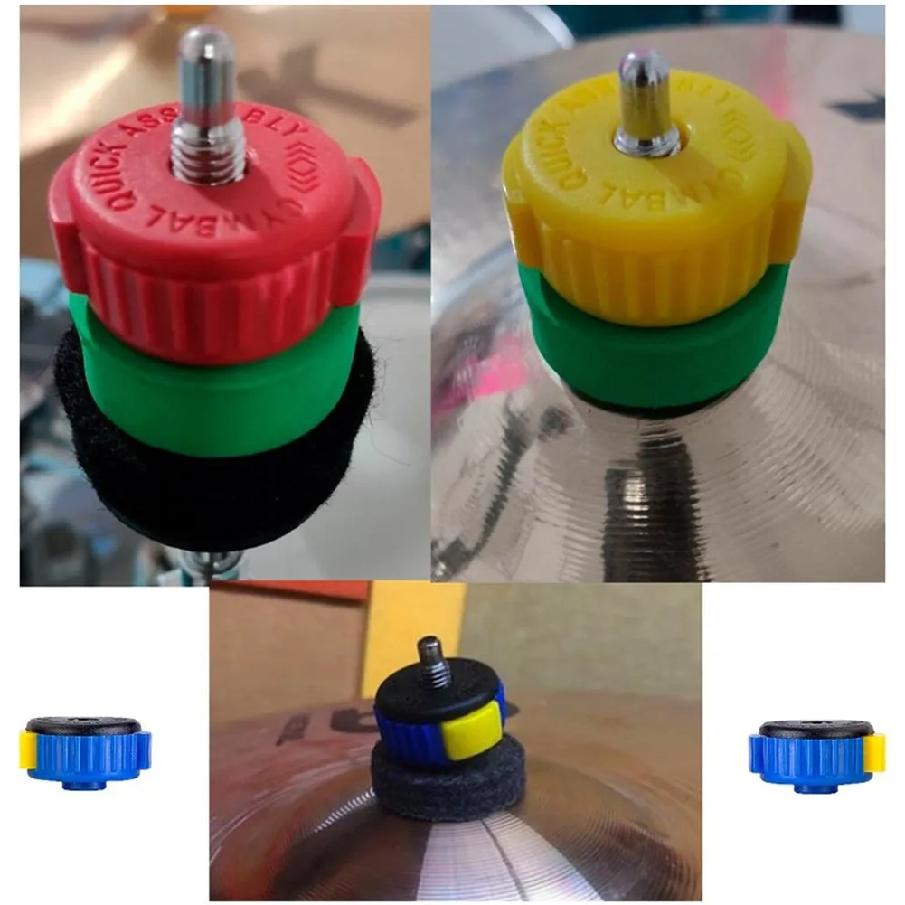 Quick Release Cymbal Mate Push-On Design Lightweight Drum Kit Accessories Plastic Random Color 3.7x1.6cm Push-on Design
Quick Release Cymbal Mate Push-On Design Lightweight Drum Kit Accessories Plastic Random Color 3.7x1.6cm Push-on Design