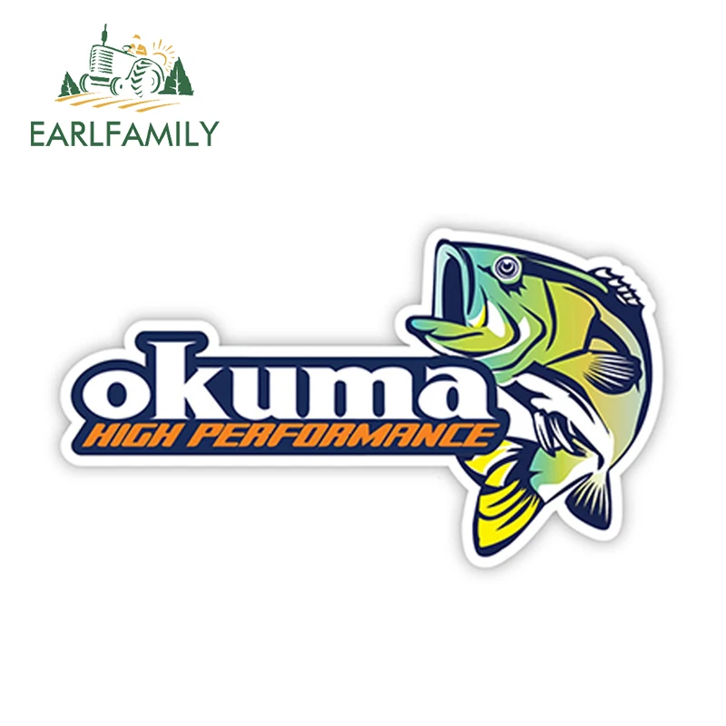 EARLFAMILY 13cm x 7.3cm OKUMA Sticker Decal Fishing Boat Rod Vinyl Bumper Truck Car Sea Bass Funny Car Stickers Auto Decals
EARLFAMILY 13cm x 7.3cm OKUMA Sticker Decal Fishing Boat Rod Vinyl Bumper Truck Car Sea Bass Funny Car Stickers Auto Decals