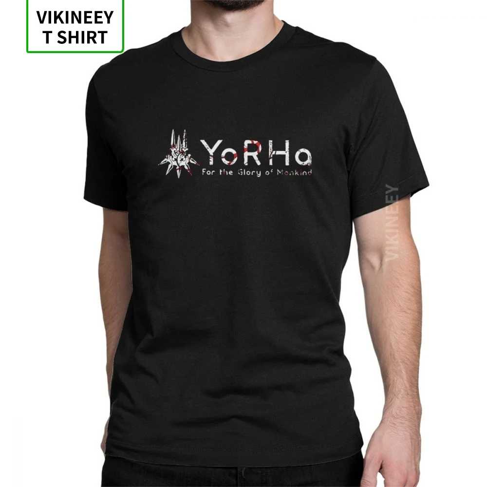 NieR Automata YoRHa Men T Shirt 2B Game Vintage Tee Shirt Short Sleeve O Neck T-Shirts 100% Cotton Party Clothes
NieR Automata YoRHa Men T Shirt 2B Game Vintage Tee Shirt Short Sleeve O Neck T-Shirts 100% Cotton Party Clothes