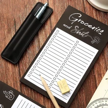 Grocery List Notepad with Magnet for Shopping To Do Lists Magnetic Note Pad for Refrigerator Inspirational 50 Sheets
Grocery List Notepad with Magnet for Shopping To Do Lists Magnetic Note Pad for Refrigerator Inspirational 50 Sheets